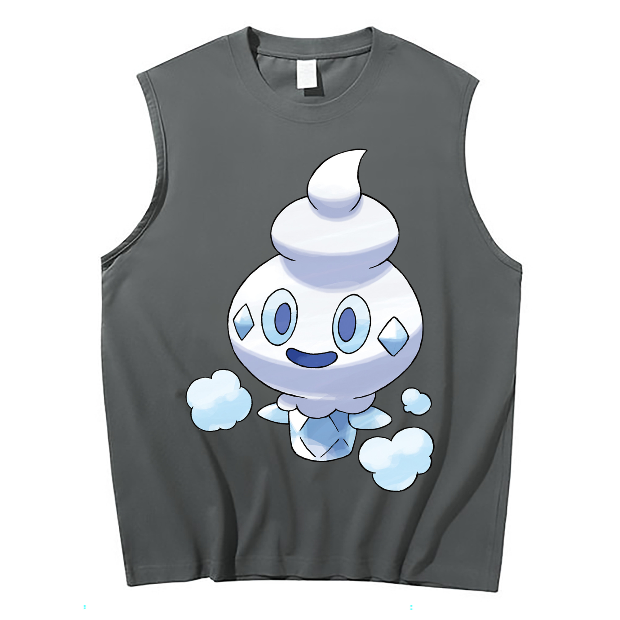 （画像用） ポケットモンスター Pokémon コットン100％タンクトップ（フロントプリント）
